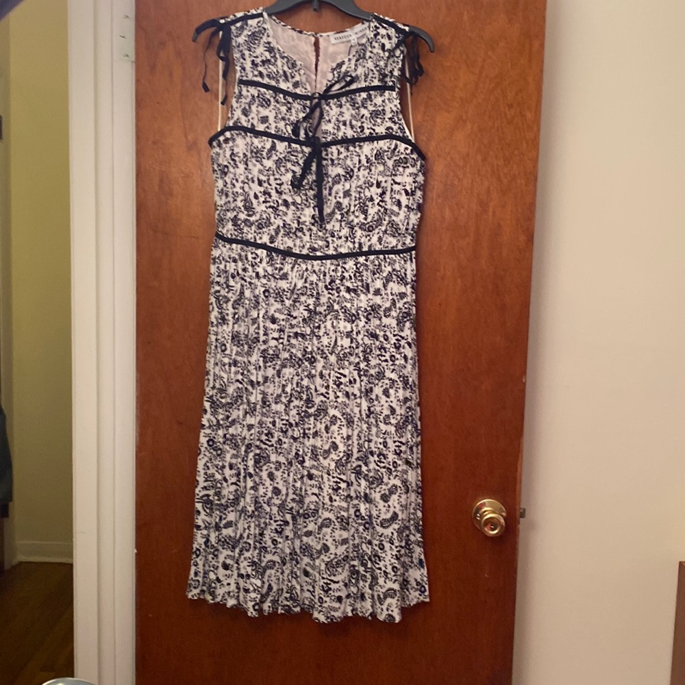 NWT Rebecca Minkoff sleeveless dress in black and white